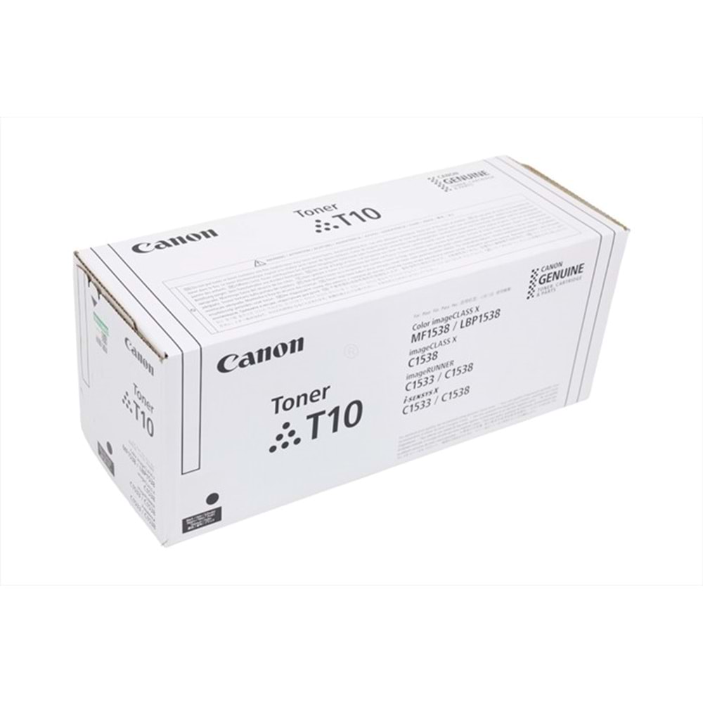 Canon T10 Siyah Toner , C 1530 , 4566C001 , Orjinal