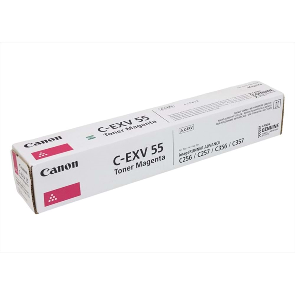 Canon C-EXV 55 Kırmızı Toner , IR C 256 , IR C 356 , DX C 257 , C 357 , C 357 , C 359 , (2184C002AA) Orjinal