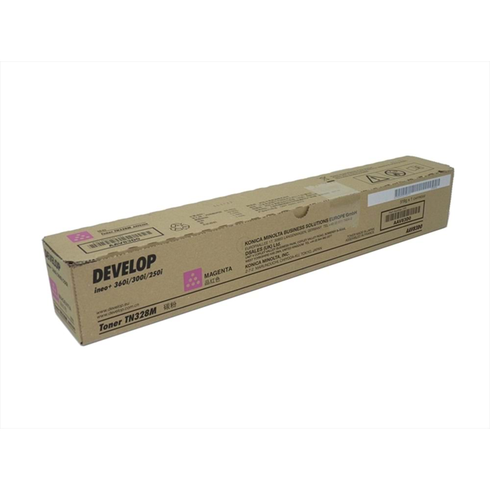 Develop TN-328M Kırmızı Toner , INEO + 250 I , INEO + 300 I , INEO + 360 I , AAV83D0 , Orjinal