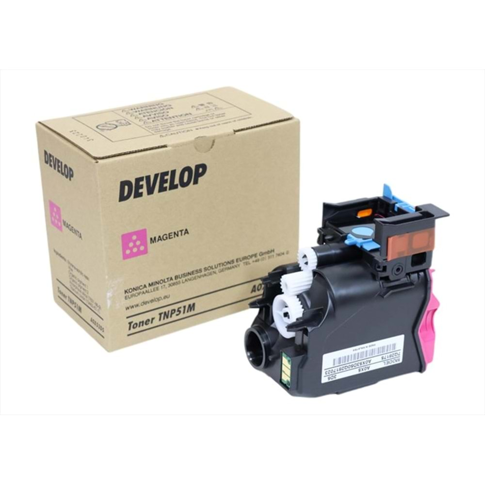 Develop TNP-51M Kırmızı Toner, Ineo + 3110P, Orjinal