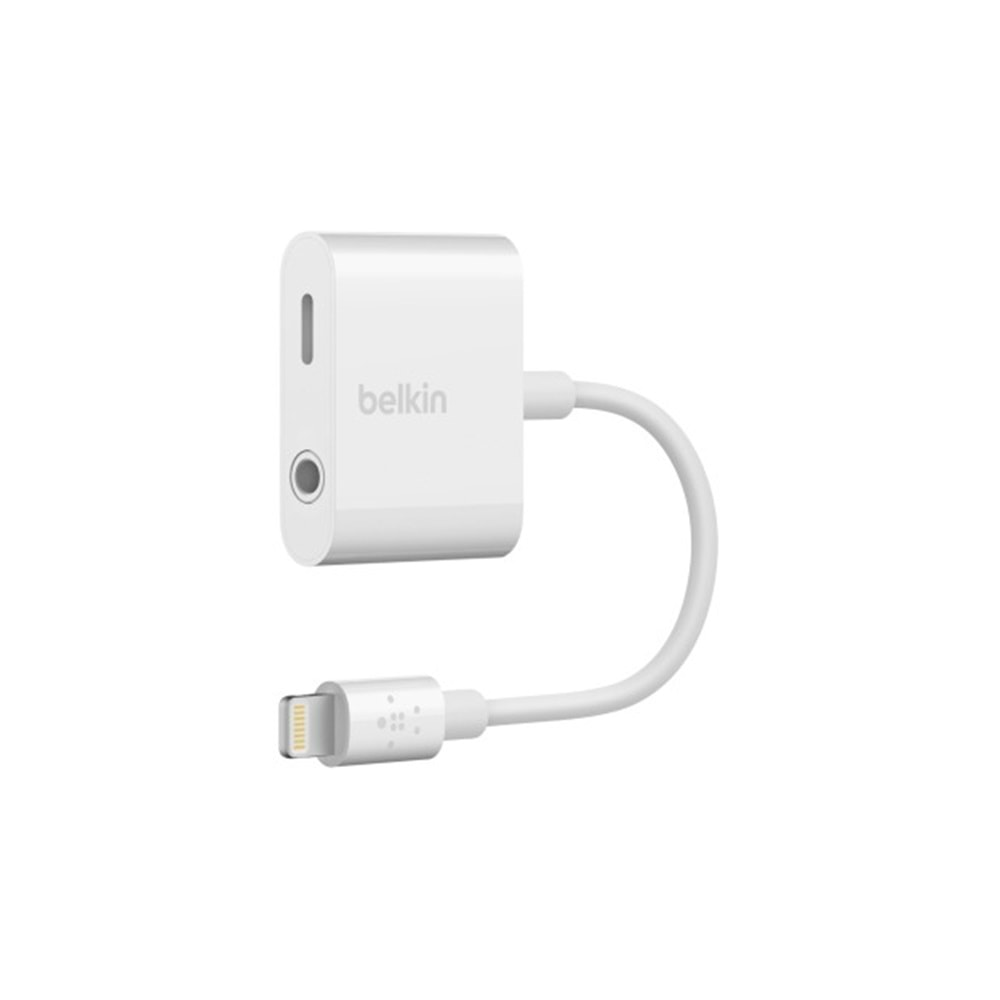 Belkin Lightning Şarj + 3.5mm Ses Girişi Çoğaltıcı