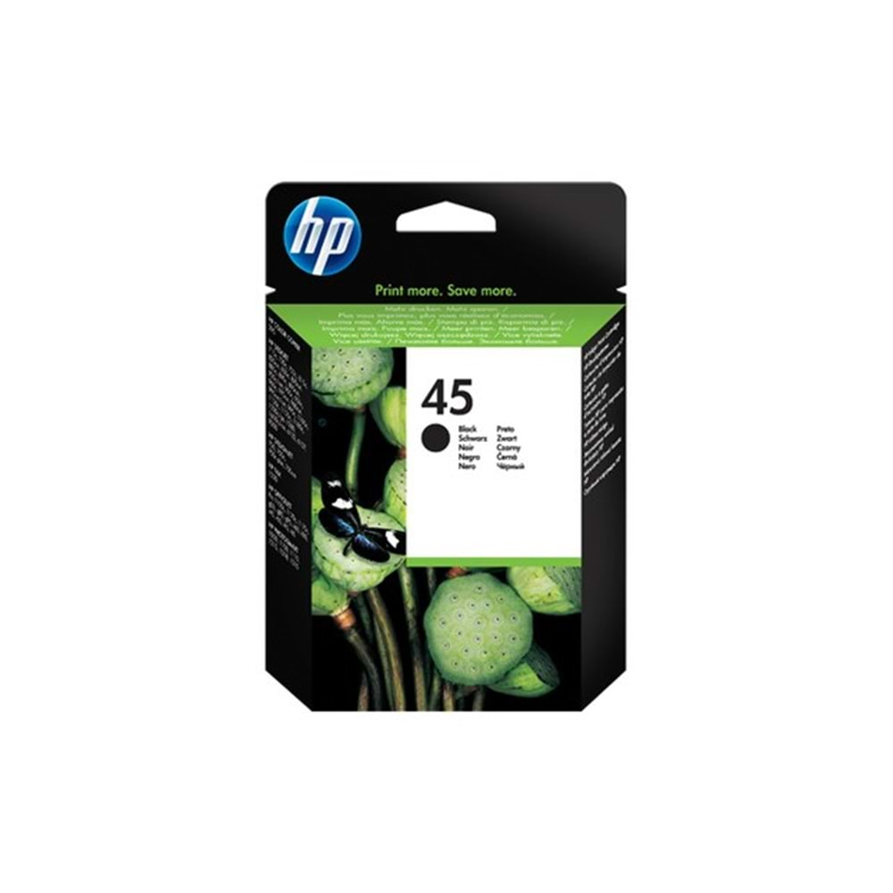 HP 51645A Black Mürekkep Kartuş (45)