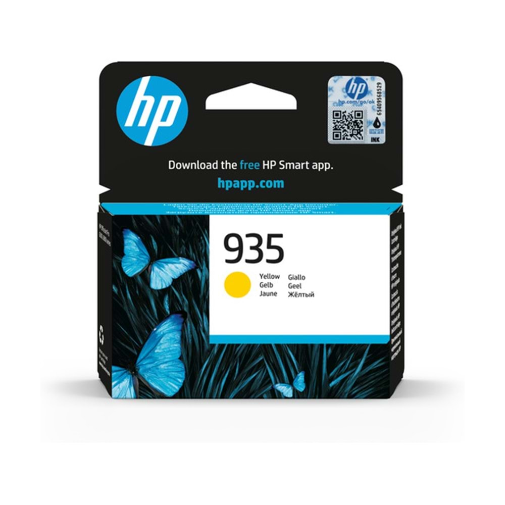 HP C2P22AE Yellow Mürekkep Kartuş (935)