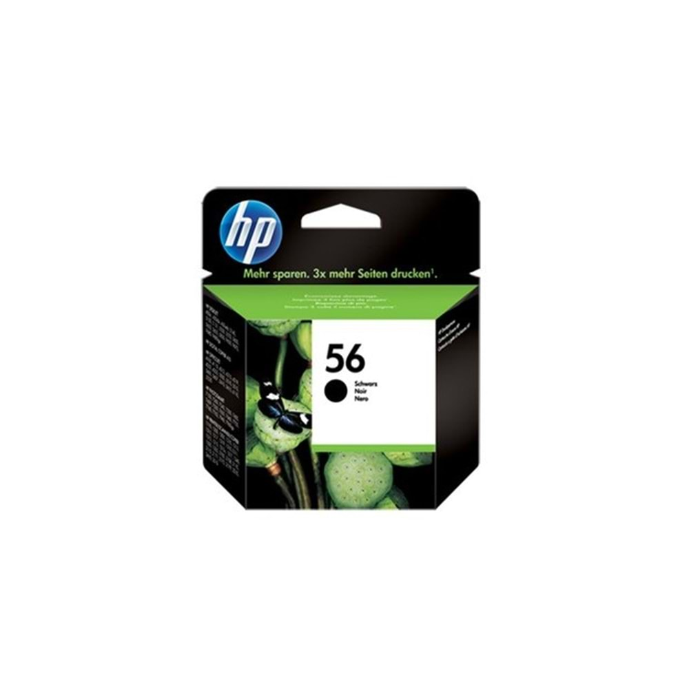 HP C6656A Black Mürekkep Kartuş (56)