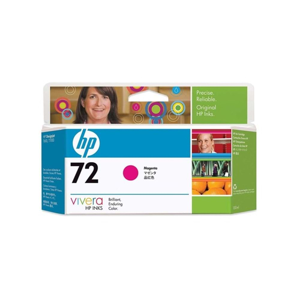 HP C9372A Magenta Mürekkep Kartuş (72)