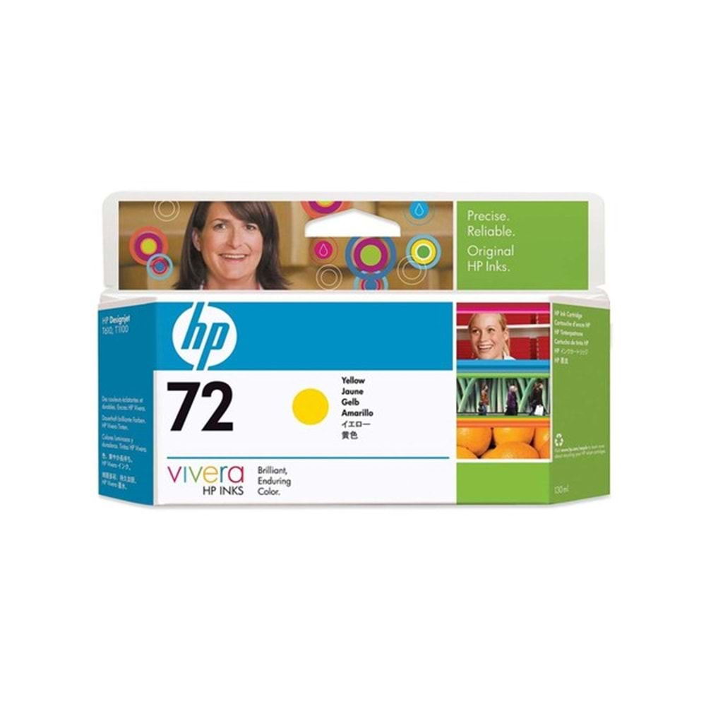 HP C9373A Yellow Mürekkep Kartuş (72)