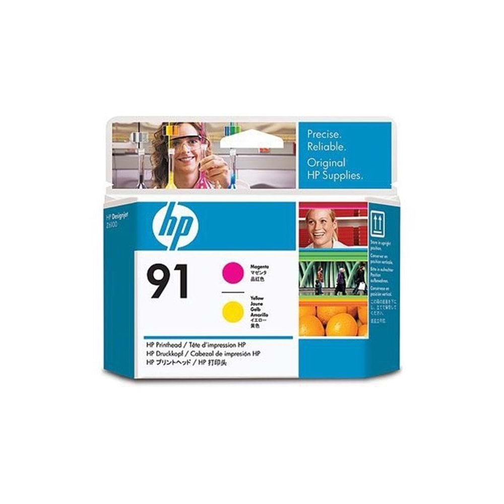 HP C9461A Magenta ve Yellow Baskı Kafası (91)