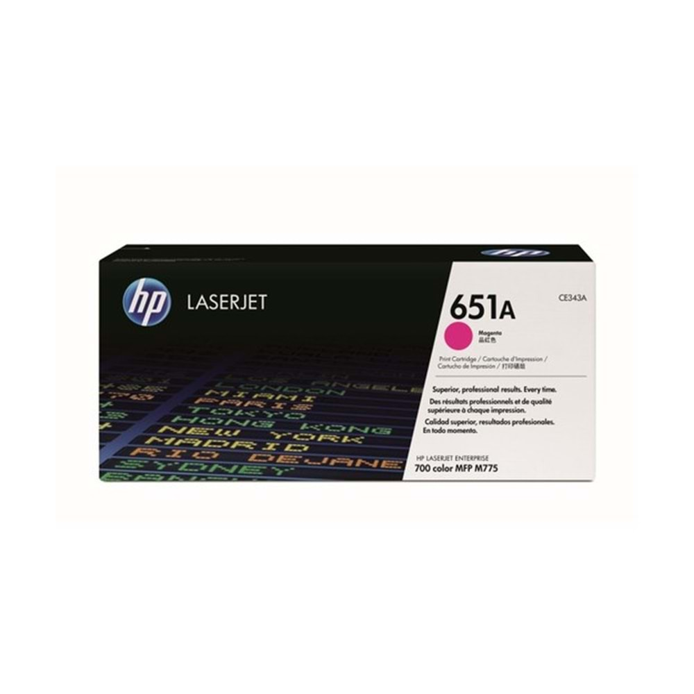 HP CE343A Magenta Toner Kartuş (651A)