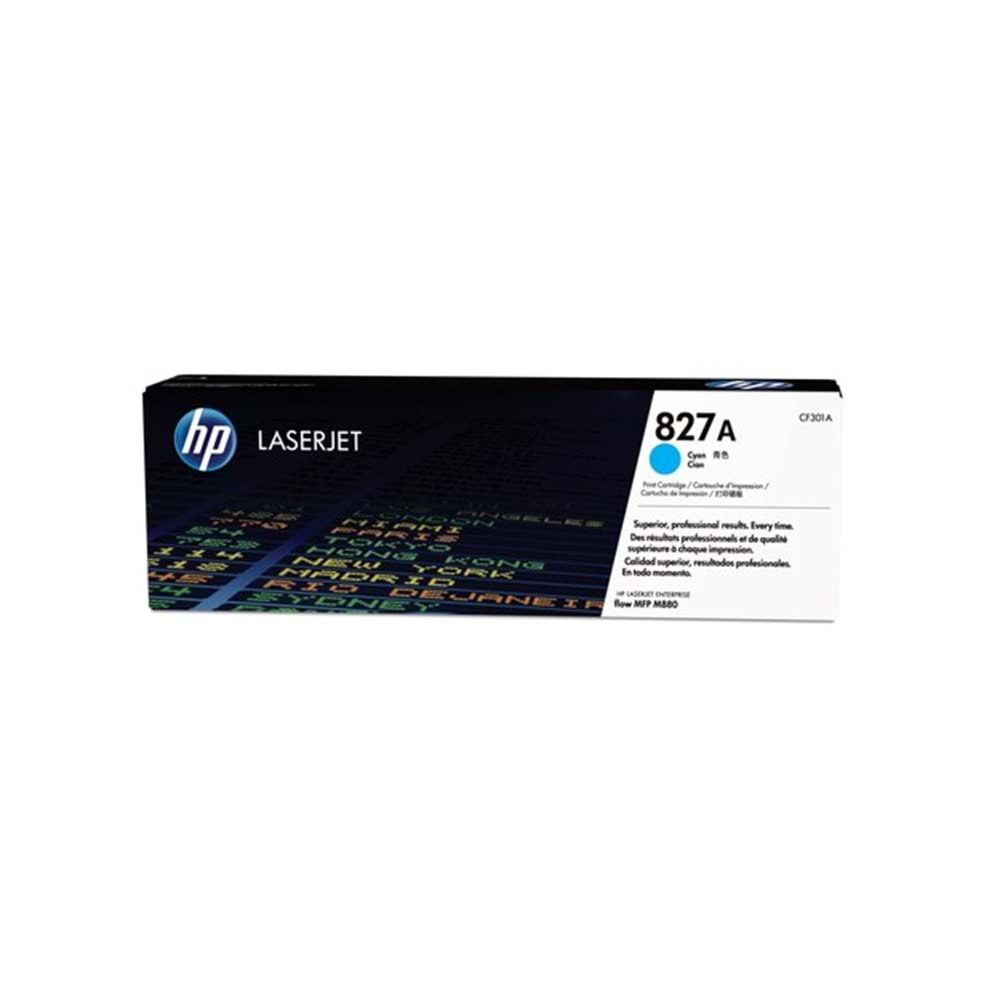 HP CF301A Cyan Toner Kartuş (827A)