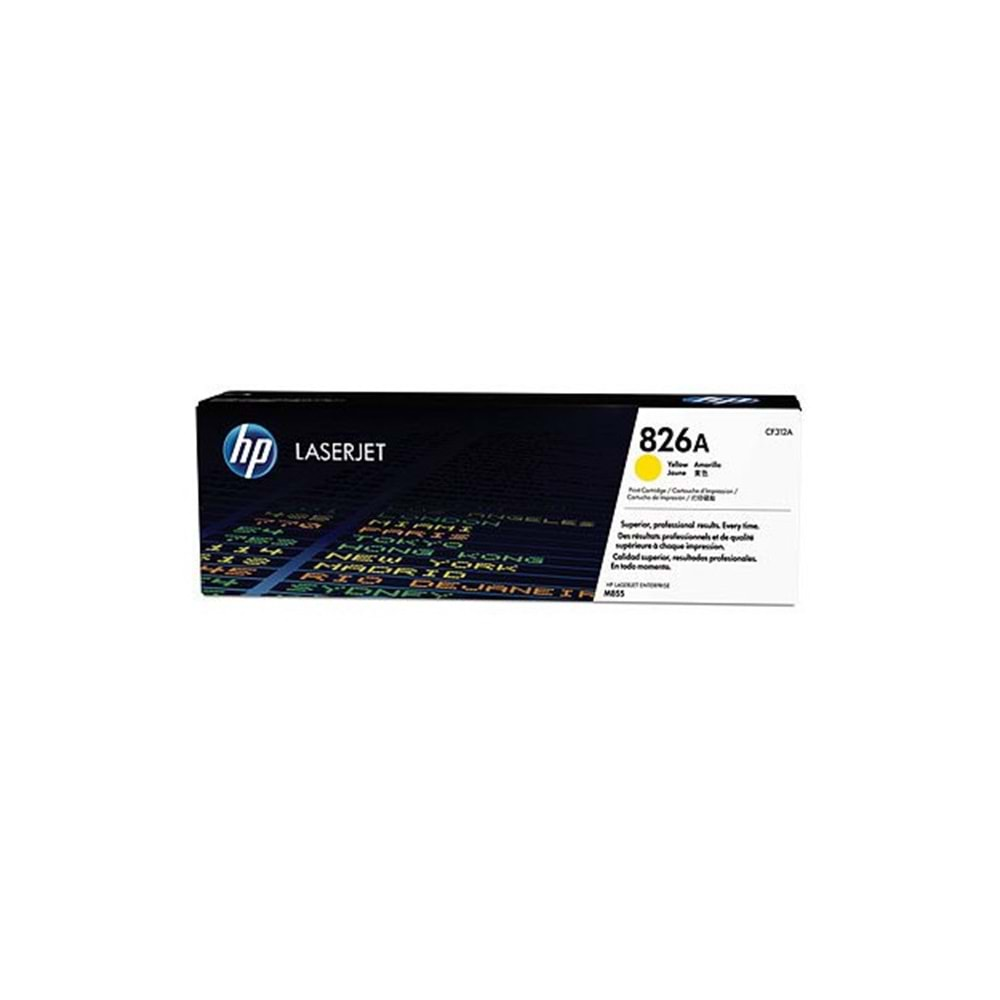 HP CF312A Yellow Toner Kartuş (826A)