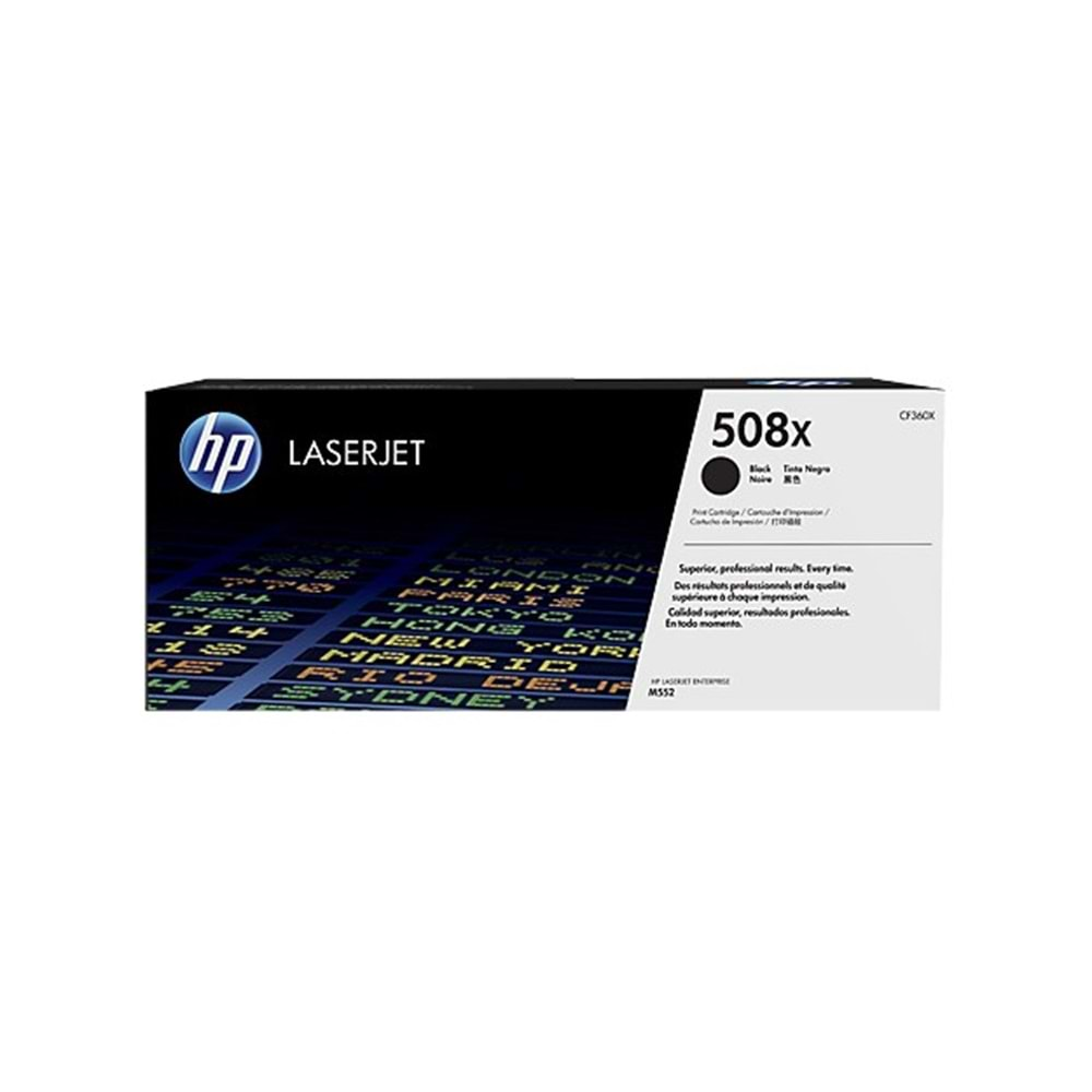 HP CF360X Black Toner Kartuş (508X)