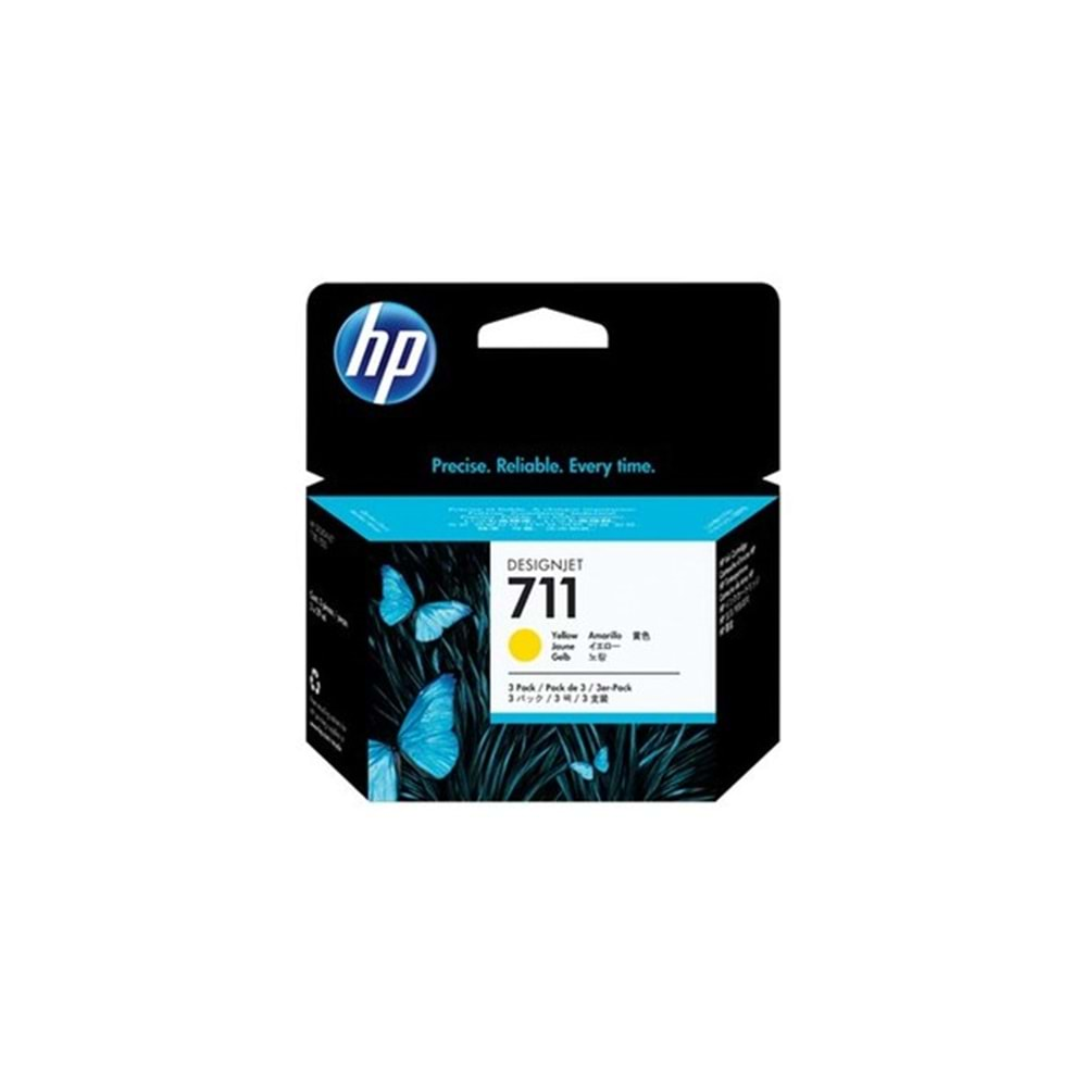 HP CZ136A Yellow Mürekkep Kartuş (711)