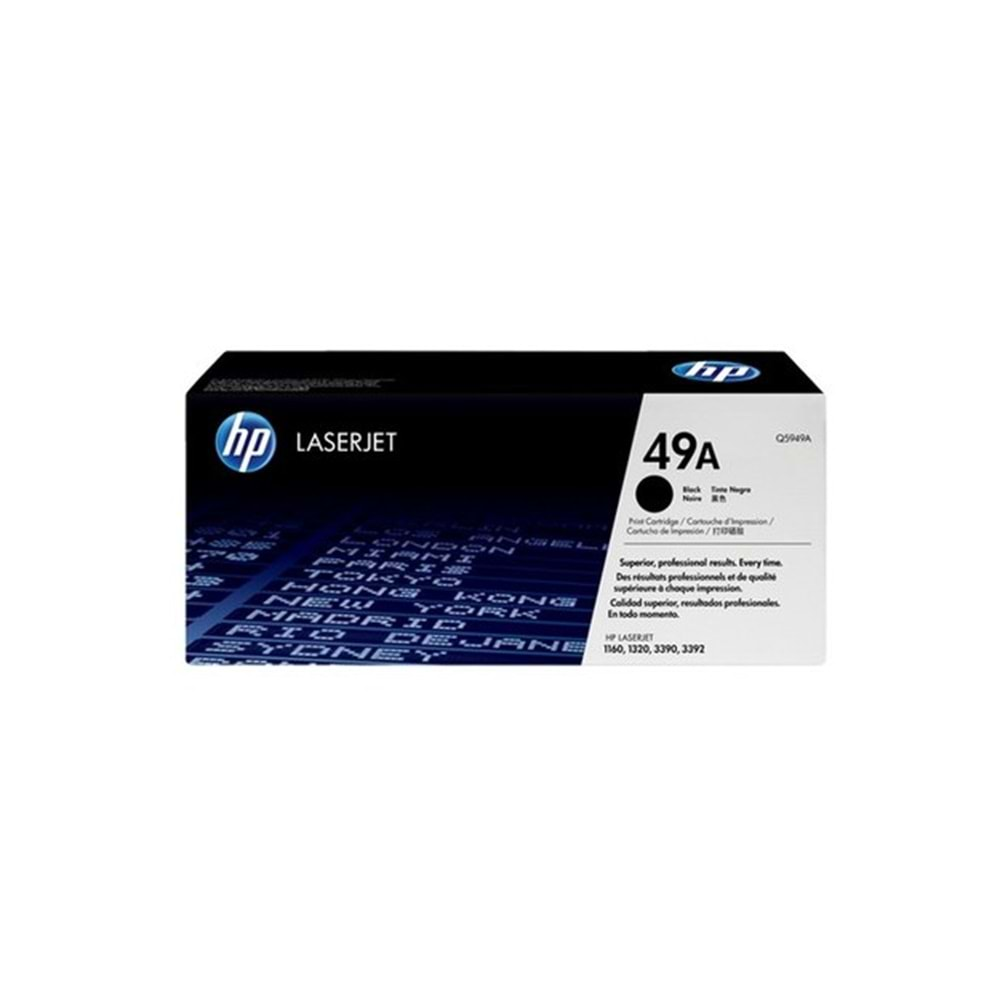 HP Q5949A Black Toner Kartuş (49A)