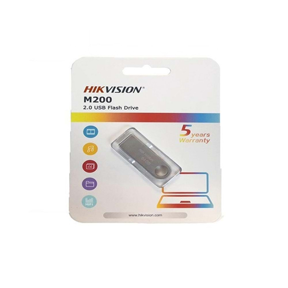 Hikvision M200 64GB USB2.0 Bellek