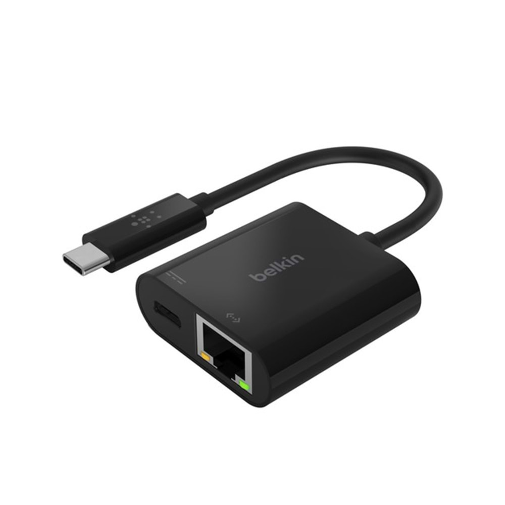 Belkin USB-C Şarj + Ethernet Çoğaltıcı