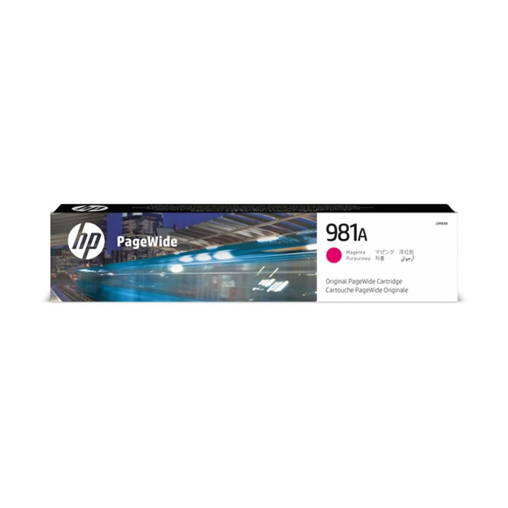 HP J3M69A Magenta PageWide Mürekkep Kartuş (981A)