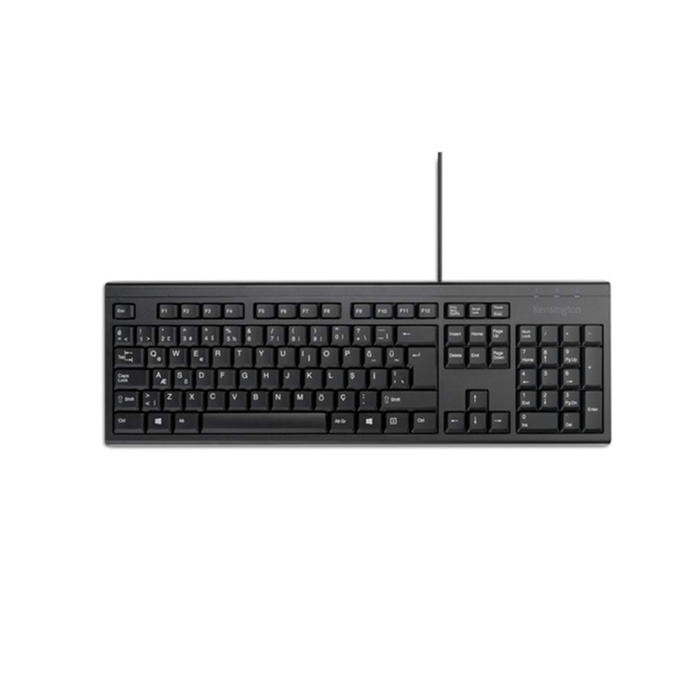 Kensington EQ KB100 EQ Kablolu Tam Boy Türkçe Klavye
