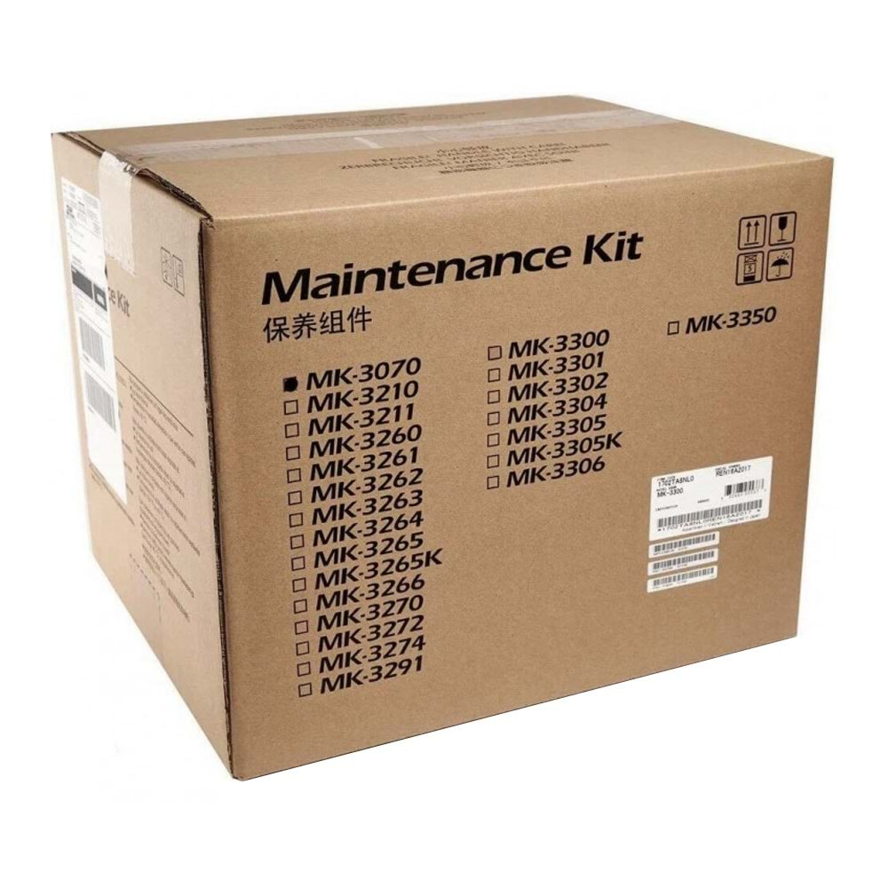 Kyocera Mita Maintenance Kit, ECOSYS MA4500İX ,MA4500İFX , MK-3070,Orj