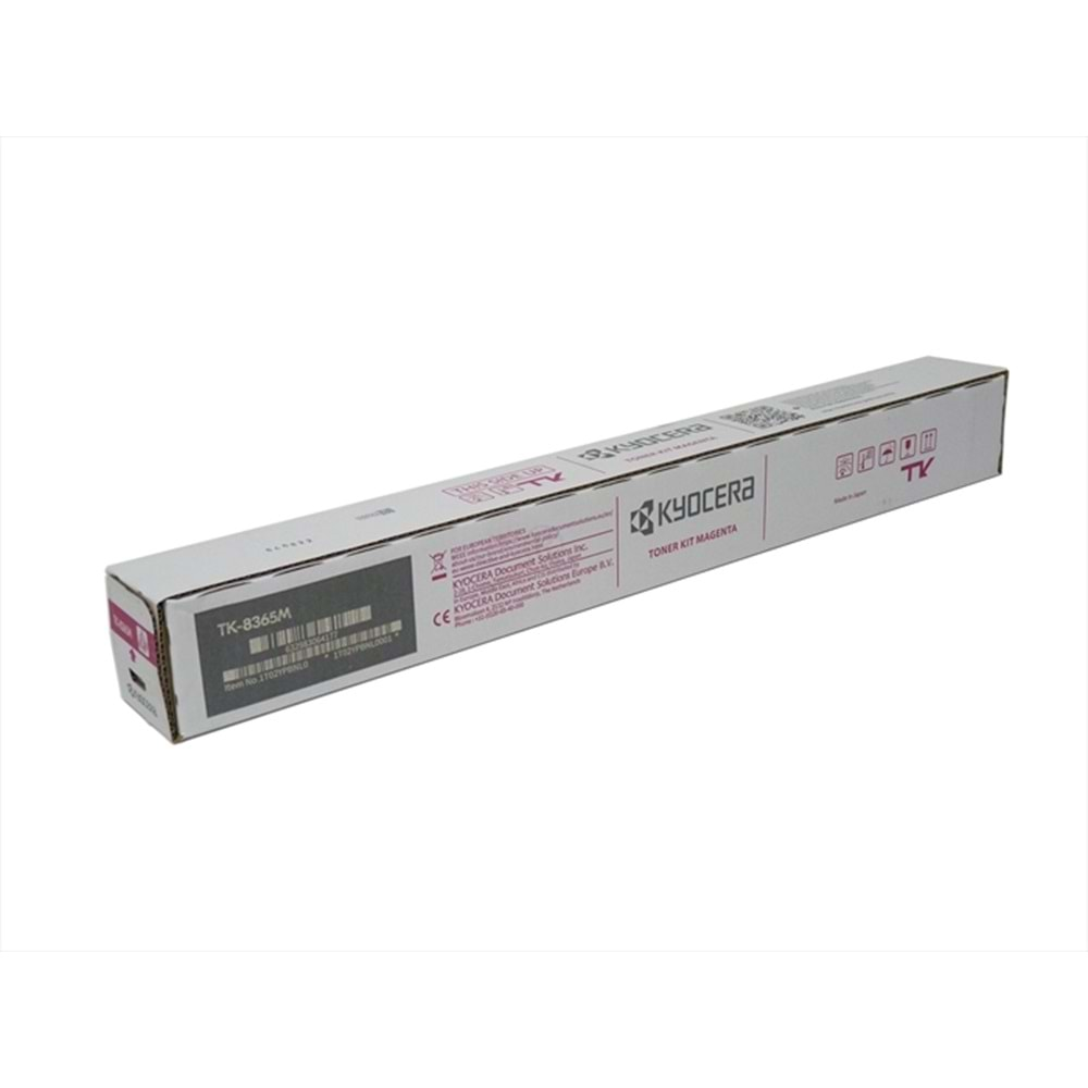 Kyocera Mita TK-8365 Kırmızı Toner , TASKALFA 2554 CI , Orjinal