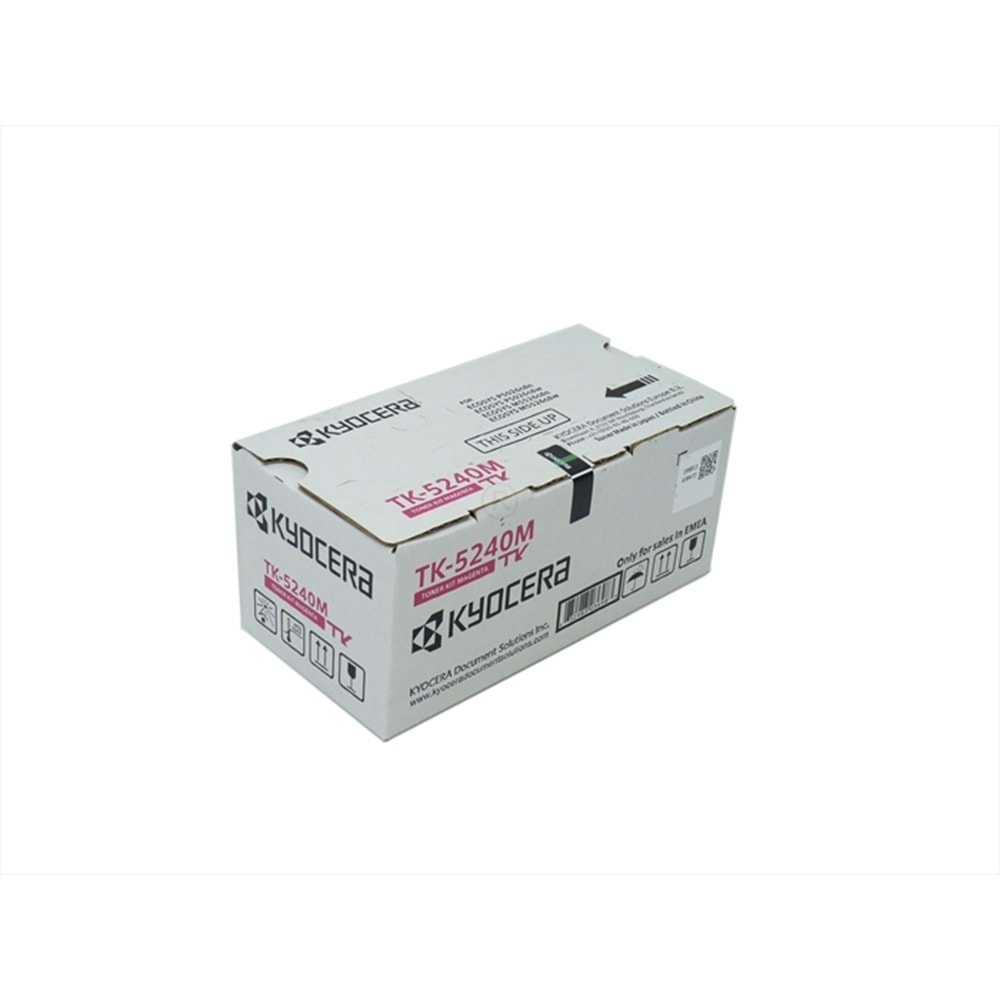 Kyocera Mita TK-5240 Kırmızı Toner , ECOSYS M 5526 , P 5026 CDN , P 5026 CDW , Orjinal