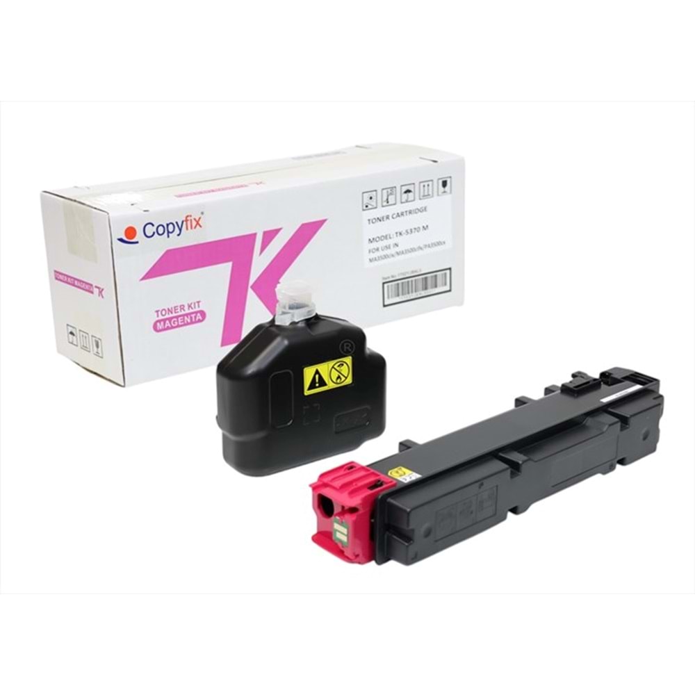 Kyocera Mita TK-5370M Kırmızı Copyfix Toner, ECOSYS MA 3500 CIFX, MA 3500 CIX, PA 3500 CX, YCF