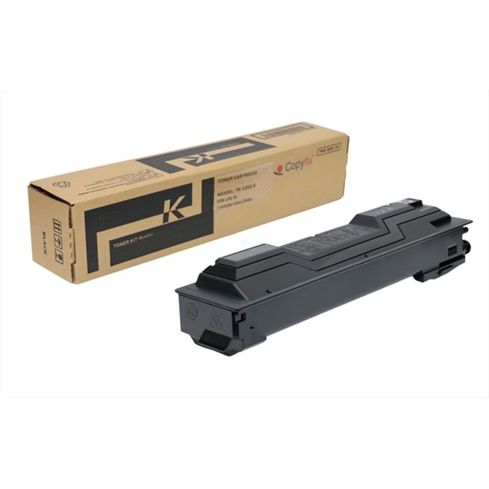 Kyocera Mita TK-5205 Siyah Copyfix Toner , TASKALFA 356 CI , TASKALFA 358 CI , YCF