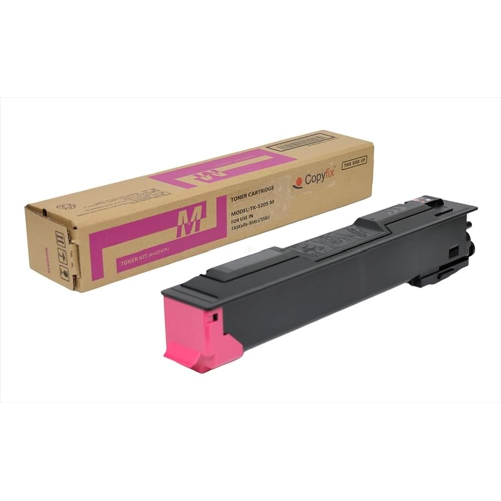 Kyocera Mita TK-5205 Kırmızı Copyfix Toner , TASKALFA 356 CI , TASKALFA 358 CI , YCF