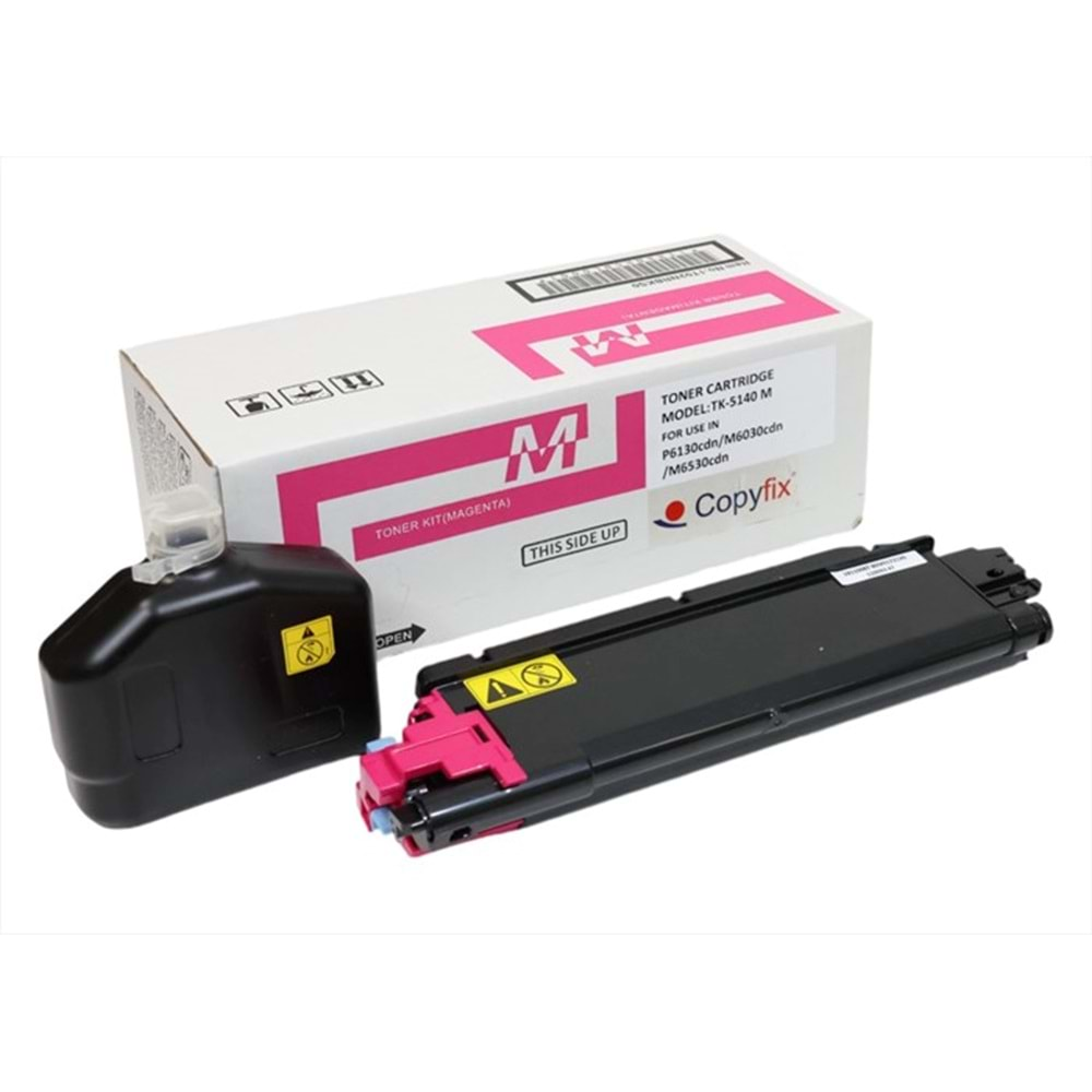 Kyocera Mita TK-5140 Kırmızı Copyfix Toner , ECOSYS M 6030 CDN , ECOSYS M 6530 CDN , ECOSYS P 6130 CDN , YCF