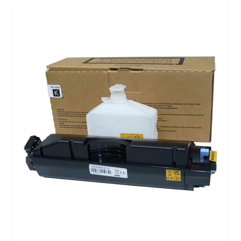 Kyocera Mita TK-5280 Siyah Toner , ECOSYS M 6235 CIDN , M 6635 CIDN , P 6235 CDN , (Made in USA)