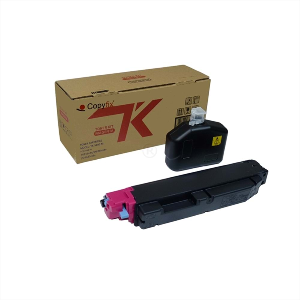 Kyocera Mita TK-5280 Kırmızı Muadil Toner, M 6235, 6635, YCF