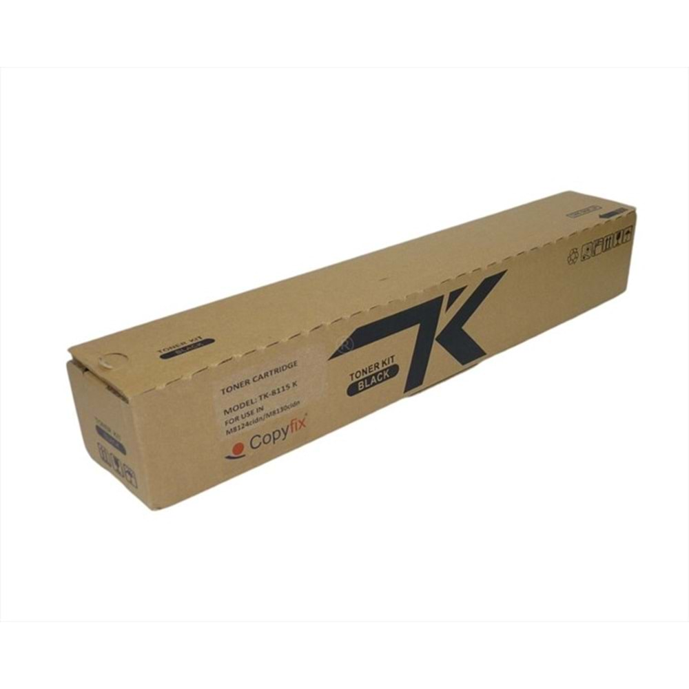 Kyocera Mita TK-8115 Siyah Copyfix Toner , ECOSYS M 8124 CIDN , ECOSYS M 8130 CIDN , YCF