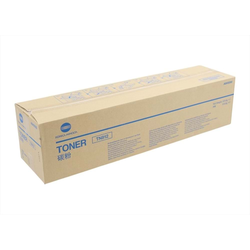 Konica Minolta, TN-812K Siyah Toner, Bizhup 758, Orjinal
