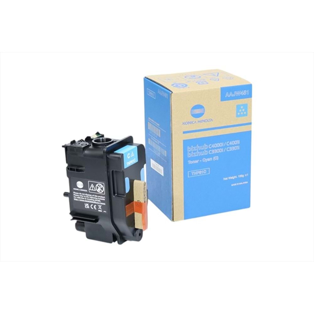Konica Minolta, TNP-81C Mavi Orjinal Toner , BIZHUB C 3300 I , 3300 I, 4000 I