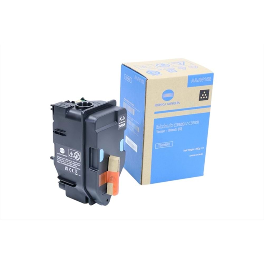 Konica Minolta, TNP-80K Siyah Orijinal Toner , BIZHUB C 3320 I , BIZHUB C 3321 I