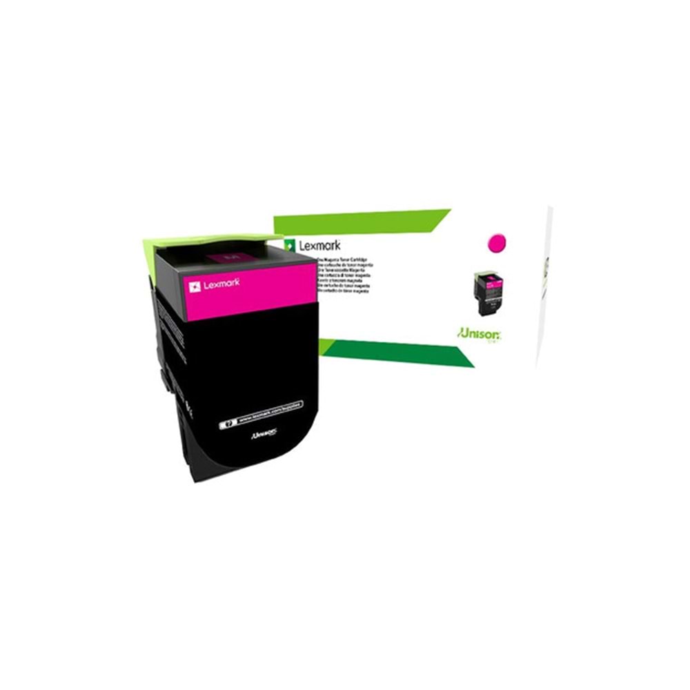 Lexmark 70C8HME Magenta High Yield Toner 3K