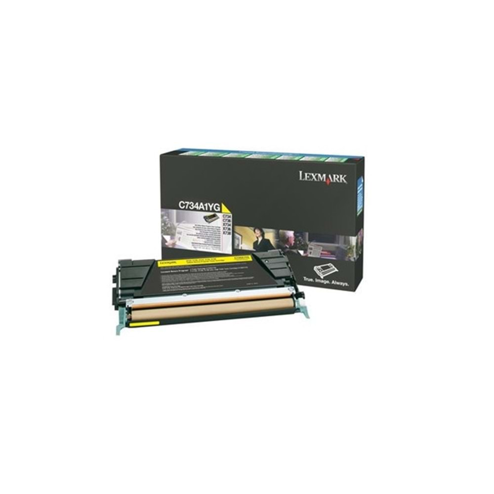 Lexmark C734A1Yg Toner