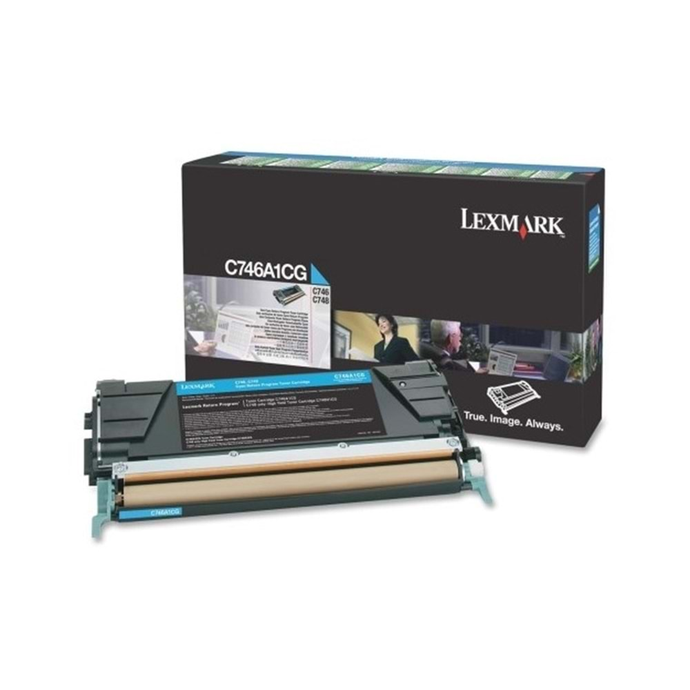 Lexmark C746A1CG Mavi Toner C746/748 (7K)