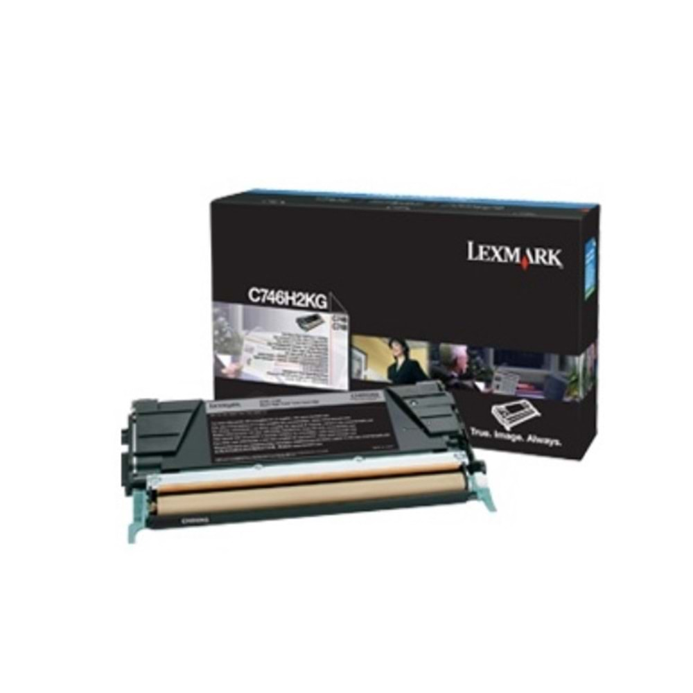 Lexmark C746H3KG Siyah Toner C746/748 (12K)