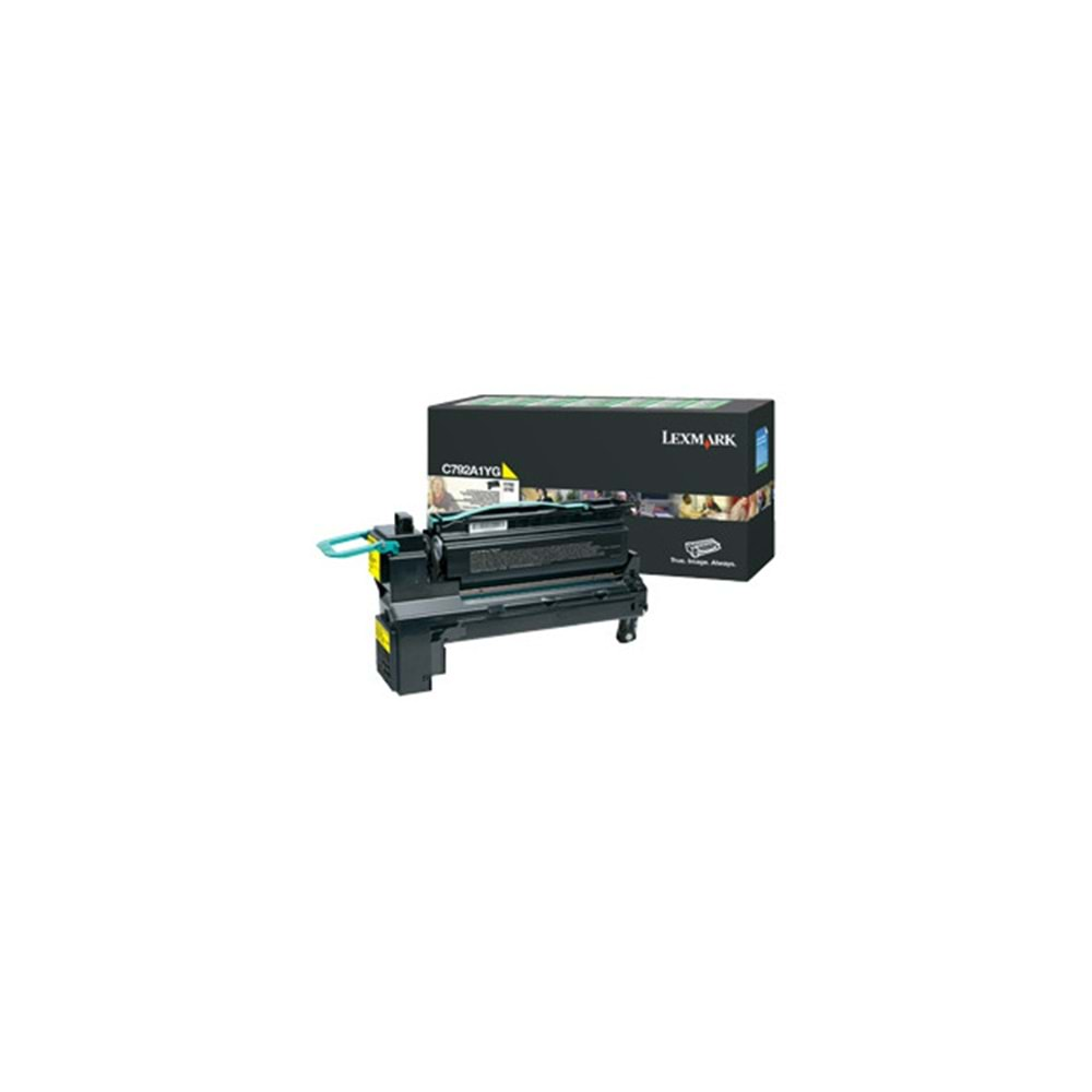 Lexmark C792A1YG Yellow Toner