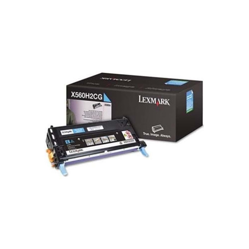 Lexmark X560H2CG Mavi Toner