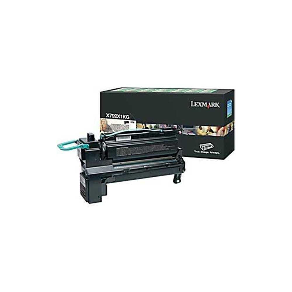 Lexmark X792X1KG Toner Siyah (20,000 Sayfa)