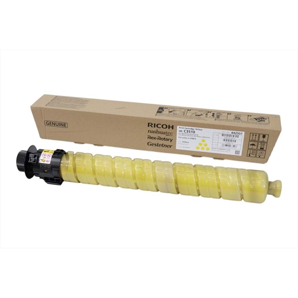 Ricoh IM C3010 Sarı Toner, IM C 3510(3510H), 842507, Orjinal
