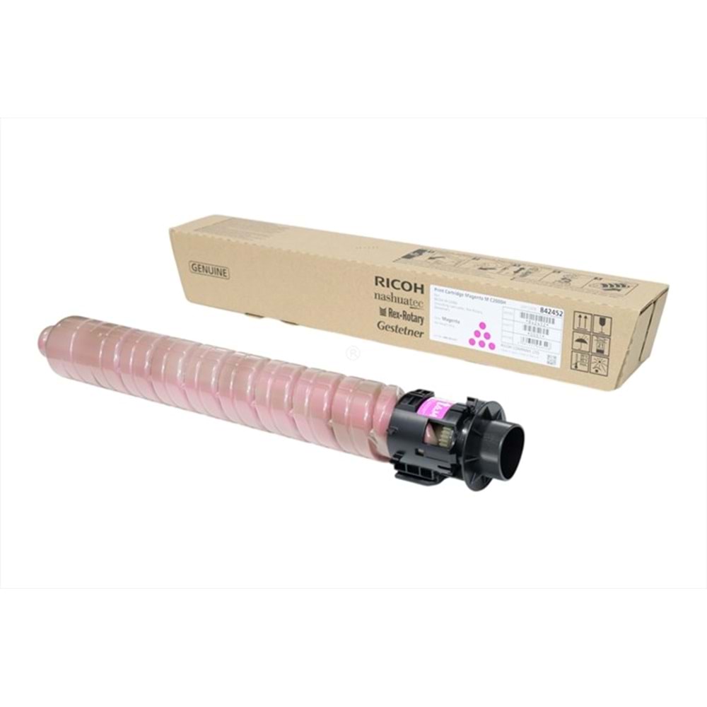 Ricoh M C2000H Kırmızı Toner, M C2000, M C2001H, 842452, Orjinal