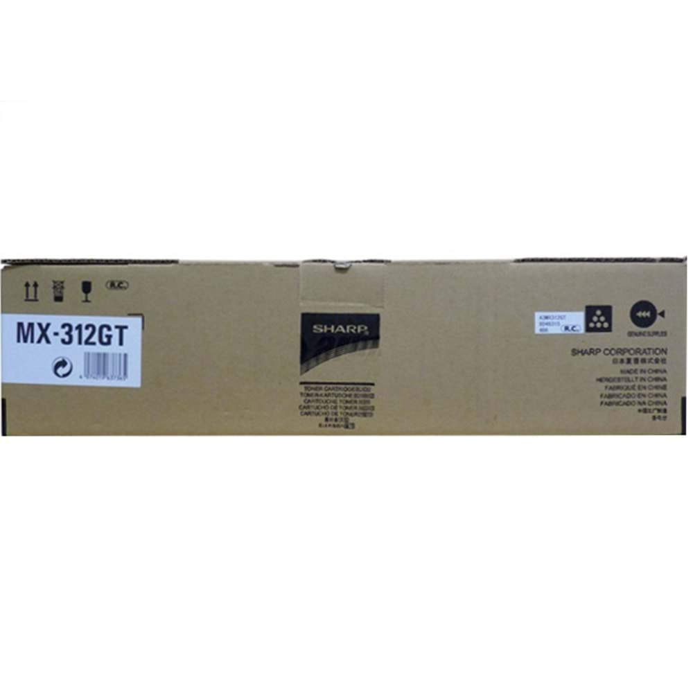 Sharp AR M 260 Toner , MX M 260 , M 310 , M 314 , M 314 , M 354 , MX-312GT , Orjinal