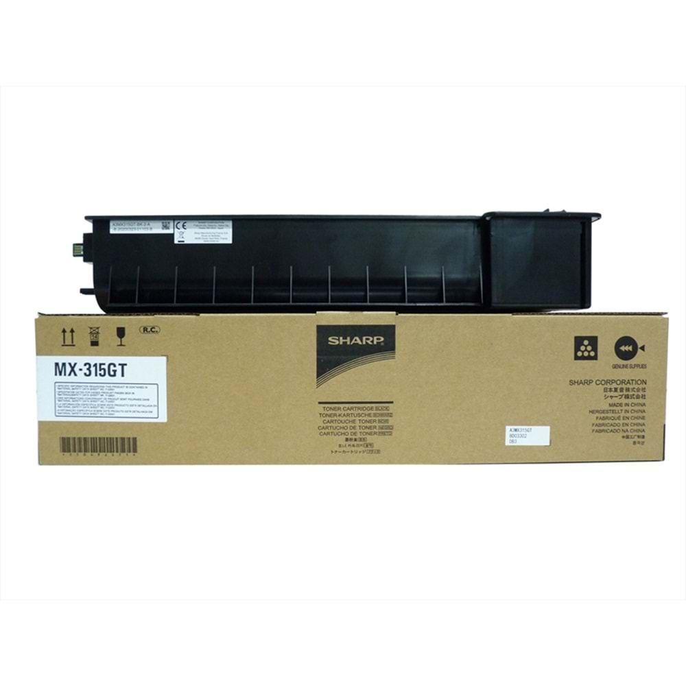 Sharp MX M 266 Toner, MX M 316, 356, (MX-315GT), Orjinal