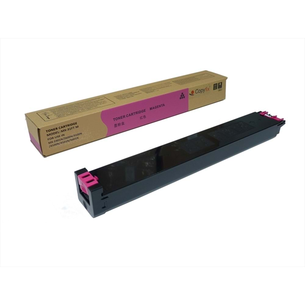 Sharp MX 2301 Kırmızı Toner, 2600, 3100, MX-31GTMA, YCF