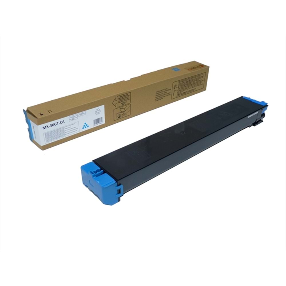 Sharp MX 2610N Mavi Copyfix Toner, MX 2610, MX 2615, MX 3110, MX 3115, MX 3610, MX 3640, MX-36GTCA, YCF