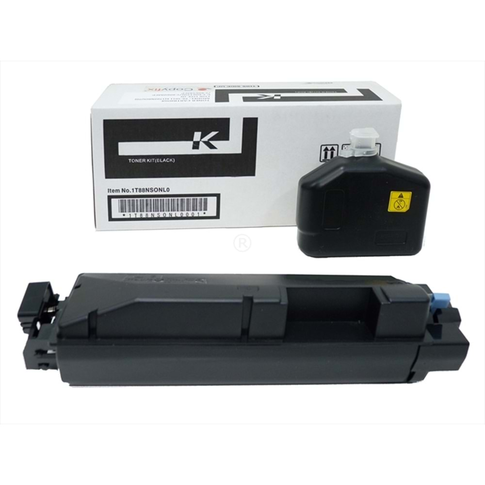 Triumph-Adler PK-5017 Siyah Toner, PK-5017Y P C 3062, 3066 MFP, YCF