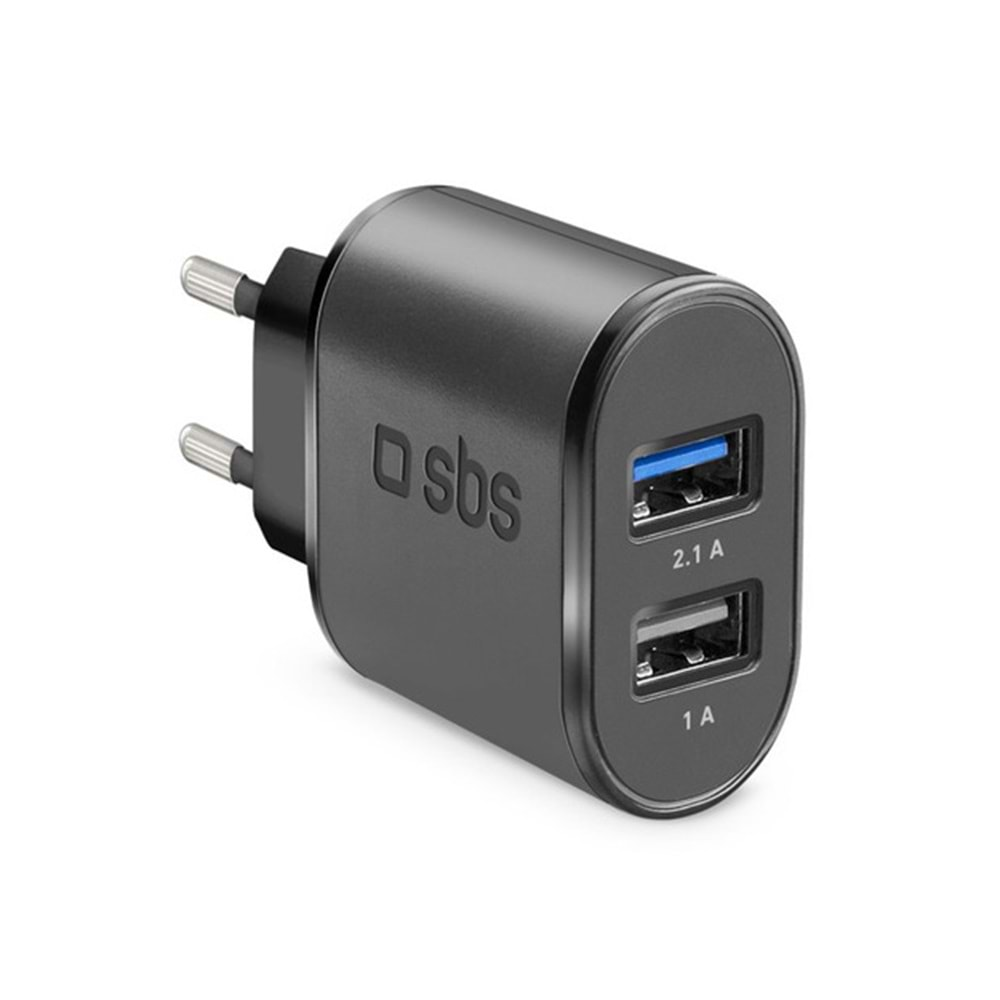 SBS 2xUSB-A Hızlı Seyahat Şarj Cihazı-Si