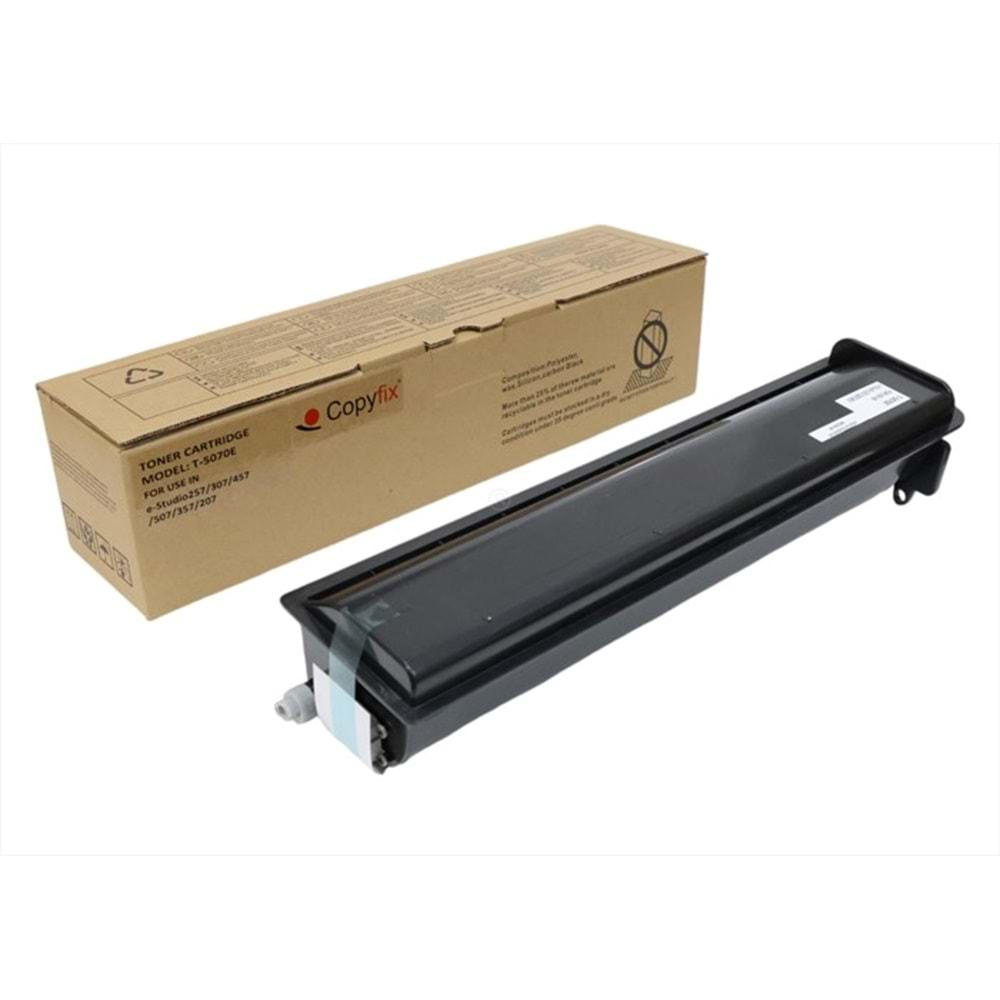 Toshiba e-STUDIO 207 Siyah Toner, E-STUDIO 257 , 307 , 357 , 457 , 507, T-5070E, Chipli(700g), YCF, AÇIK